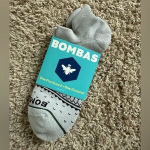 Bombas Gray Women’s Ankle Socks